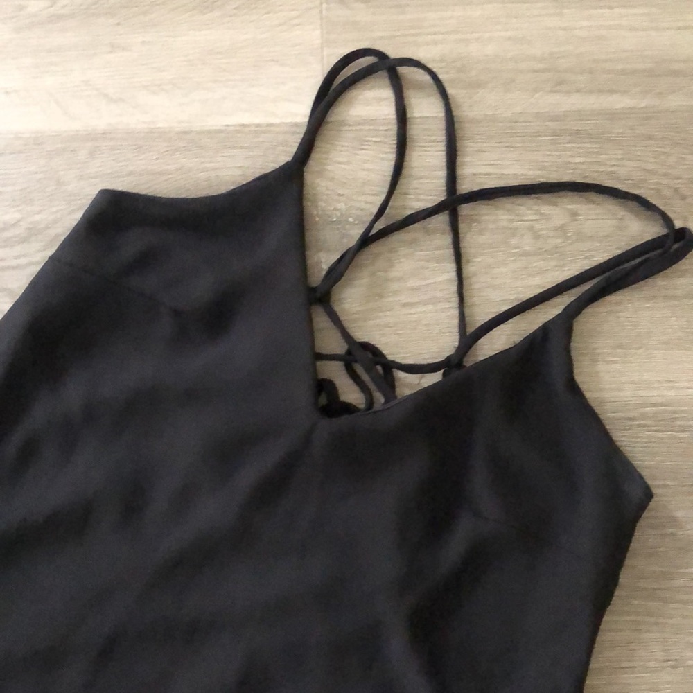 Black mini dress - Picture 2 of 3